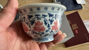 景德故事景德镇大师陶瓷茶杯手绘主人杯青花釉里红单杯压手杯功夫茶杯 实拍图