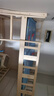 筱环上下床实木上下铺儿童床男孩女孩高低床成人双层床子母床 上下床 爬梯款+书架+双抽+床垫*2 上铺宽130下铺宽150-全实木 实拍图