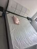 香丽华庭 皮床现代北欧大小户型双人床简约婚床实木软体床卧室家具 床+3E护脊椰棕弹簧床垫+床头柜*2 1.8米*2米抽屉结构款 实拍图
