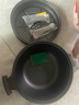 锅煲宝（BabyPot）麦饭石不粘锅炒锅家用锅微压锅电磁炉燃气灶通用带蒸笼炒菜锅 【不粘炒锅】带蒸笼/黑色 32cm 实拍图