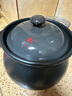 通用陶瓷砂锅盖子单卖耐高温配件家用炖煮汤中药壶瓦罐电炖防烫 黑色【带卡槽】18cm 实拍图
