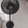 美的（Midea）【超级单品】七叶轻音立式电风扇家用柔风落地扇台式桌面小型风扇大风量节能摇头宿舍电扇 SAF30AB 实拍图