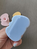 COOKSS婴幼儿洗头刷硅胶按摩去头垢宝宝洗头神器新生儿搓澡沐浴用品 实拍图