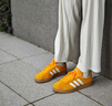 adidas T头鞋 VL COURT复古板鞋德训鞋男女阿迪达斯轻运动   黄色/亮白/汉玉白(推荐女生选小半码)   42 实拍图