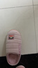 大嘴猴（paul frank）棉拖鞋女士秋冬季室内家居拖鞋毛绒保暖厚底棉鞋女款粉红260PF607 实拍图