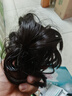 倾龄丸子头假发千金花苞头抓夹盘发神器仿真发高颅顶新中式假发圈棕黑 实拍图