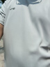 361度短袖男速干t恤新款夏季弹力吸湿排汗运动t恤男圆领跑步健身速干衣 【男款】冰川灰4113D 2XL 实拍图