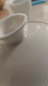 金镶玉 功夫茶具茶壶 盖碗羊脂玉白瓷大号家用泡茶碗 甜白盖碗 实拍图