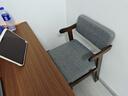 悦美妙电脑桌台式学生简易书桌书柜书架一体写字桌子家用办公学习桌 【桌椅组合】黑橡木色100*60cm 实拍图
