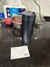 米家小米电热水杯加热杯热水壶 保温烧水杯 350ml迷你便携式旅行出差 智能恒温 316L不锈钢内胆 藏蓝色 实拍图
