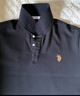 U.S. POLO ASSN.polo衫男短袖夏季保罗商务休闲翻领男装上衣t恤经典黑2XL 实拍图