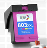 彩格适用惠普HP803墨盒可加墨 惠普HP Deskjet 1112 2131 1111 2132 2621 2622 2623 2628打印机墨盒大容量彩色 实拍图