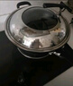 爱仕达（ASD）炒锅铸铁锅不锈无涂层旋风底炒菜锅32cm燃气电磁炉通用CF32Z1WG 实拍图
