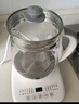 九阳（Joyoung）0胶水养生壶 1.5L煮茶器 玻璃花茶壶 316不锈钢烧水壶电热水壶 WY301 实拍图