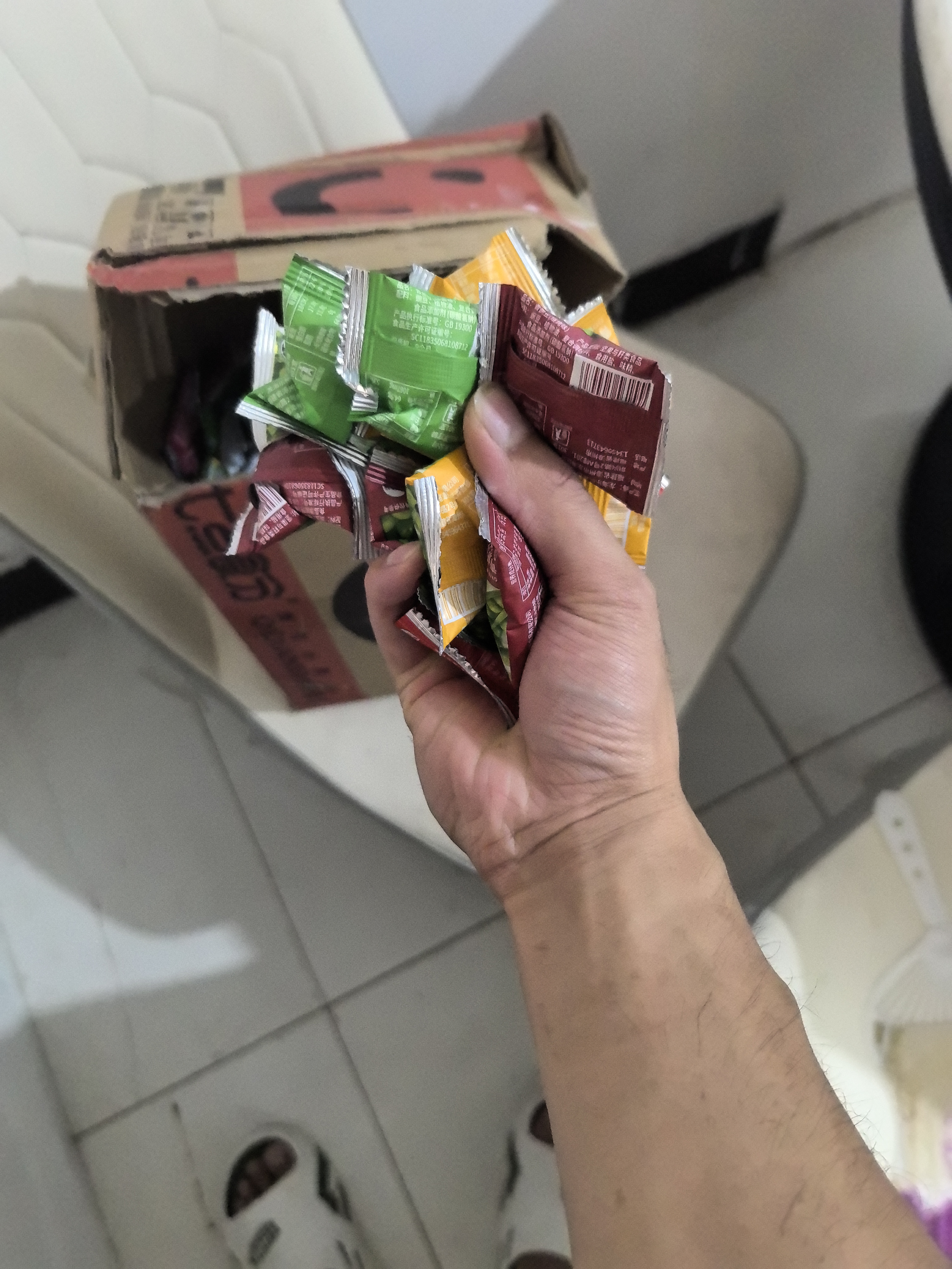 七点食分青豆青豌豆零食小包装休闲小吃小零食青豆办公室宿舍休闲零食 多口味混合装 实惠装【400包】 实拍图