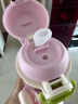 babycare儿童水杯吸管杯双饮二合一户外运动水壶上学大容量PPSU-满杯600ml 实拍图