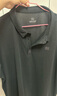 KOLON SPORT/可隆速干POLO 男士吸湿小翻领抗菌户外运动印花短袖 LHPT5MTT31-BK 黑色 3XL 190/108B 实拍图