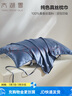 太湖雪真丝枕巾100%桑蚕丝16姆米绸枕头巾一只装丝滑成人枕头套差旅学生 雾霾蓝48*74cm 1支 装 实拍图