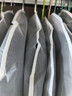 梦纳思 加厚衣服防尘罩10件套装 半透明防尘袋大衣西服防尘套挂衣服袋子 大号10件套（60*100cm） 实拍图