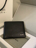 CHRIS KISS男士钱包男真皮短款皮夹头层牛皮钱夹礼盒生日情人节礼物送男友 头层牛皮-短款黑色【专柜礼盒】 实拍图