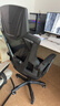 锦汐 电脑椅家用办公椅子靠背人体工学椅学习转椅老板座椅游戏电竞椅 【可后躺】黑框黑网 实拍图
