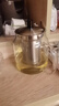 明尊（LIGHTKING）耐热玻璃茶壶 大容量花茶壶茶水壶304不锈钢过滤内胆泡茶壶 S'045/650ml 实拍图