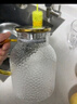忆壶茶凉水壶玻璃冷水壶耐高温高硼硅大容量家用冰凉白开饮用花果茶壶 实拍图