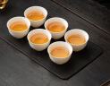 苏氏陶瓷（SUSHI CERAMICS）羊脂玉白瓷功夫茶杯小碗杯陶瓷品茗杯6个装（简装） 实拍图