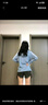 京东京造【UPF300+】防晒衣男士冰丝凉感夏季户外防晒服男女外套 浅灰蓝XL 实拍图