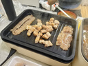 小熊（Bear）烤涮一体两用锅 电烤炉家用电烧烤炉 叠叠锅折叠多功能锅料理火锅烧烤烤肉锅电烤盘Z22K6 实拍图