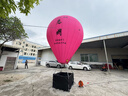 舒佩大型网红充气热气球气模美陈卡通定制户外露营火山热气球网红 2.5米网红气球+灯光+内置风机 实拍图