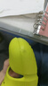 迪卡侬（DECATHLON）游泳男士运动包脚拖鞋男时尚室外速干沙滩洞洞鞋NABD CLOG500 明亮柠檬 36-37 实拍图