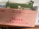 超亚 低呼吸阻力医用外科一次性防晒夏季口罩蝶形粉色独立包装20只/盒 实拍图