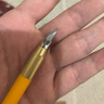 OLFA爱利华雕刻刀手工笔刀手账橡皮章刻刀小黄AK-5/4美工雕模型专业剪纸版画刻纸刀切割 AK-5/5B小黄笔刻刀(含5把刀片) 实拍图