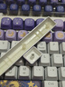 狼蛛（AULA）S98无线机械键盘蓝牙/2.4G/有线三模连接全键热插拔gasket结构2U0全键无冲客制化游戏电竞办公键盘 【有线版】S98星河幽梦-冰蓝光 茶轴 实拍图