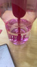 【京东物流】水杯冰霸吸管杯高颜值学生茶水分离大容量杯子 肚肚杯1个-玫红色 实拍图