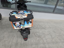GSB摩托车后备箱pcx160电动车非铝合金尾箱外卖箱45L快拆大容量通用 【快拆款】45L熊猫骑士 实拍图