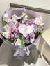 依醉美紫罗兰蝴蝶兰混搭紫玫瑰花束全国鲜花速递同城送闺蜜女友生日 【主图推荐】9朵海洋之歌蝴蝶兰花束 实拍图