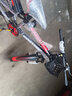 百士盾儿童自行车山地单车6-16岁以上学生减震双碟刹越野中小男女孩赛车 奢华版单速【辐条轮】黑红色 20寸丨适身高125-145丨 实拍图