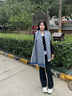 MITHAOL KUSC围巾女保暖披肩女生2024新款女士围脖轻奢生日情人节礼物送老婆 粉色【可代写贺卡】 实拍图