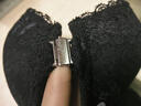 KJ前扣交叉美背文胸小胸聚拢性感蕾丝有钢圈内衣套装收副乳品牌胸罩 黑色 80A 36A(配L码内裤) 实拍图