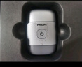 飞利浦（PHILIPS）电动剃须刀鹅卵石便携式刮胡刀 0.0微米净剃黄金比例 冰川银 生日礼物七夕情人节礼物送老公送男友 实拍图