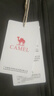 骆驼（CAMEL）立领健身女装撞色修身两件套运动服 Y24CAWL6620 墨灰 L 实拍图