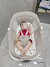 趣吖婴儿摇摇椅哄娃神器宝宝电动摇篮床躺椅哄睡新生儿安抚平躺椅推车 暖阳杏 礼盒旗舰款 7件套 67*21*68 实拍图