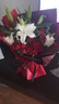幽客玉品鲜花速递红玫瑰花束表白送女友老婆生日礼物全国同城配送 33朵红玫瑰百合花束 实拍图
