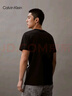 Calvin Klein Jeans夏季男女情侣中性ck纯棉醒目大字母印花圆领短袖T恤J318471 BEH-黑色 M （推荐135-150斤） 实拍图