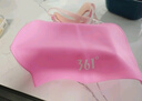 361°泳镜套装防水防雾儿童大框近视游泳眼镜游泳帽套装粉色200度 实拍图