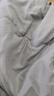 雅鹿·自由自在 抗菌纤维空调被春秋夏凉被子夏季150x200cm 浅灰 实拍图