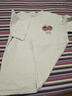 真维斯（JEANSWEST）纯棉短袖t恤女装夏季新款宽松大码打底衫女半袖小个子时尚上衣服 米色 好柿发生_K L 实拍图