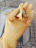 宜之选家务橡胶牛筋手套3双45cm加长特厚洗碗清洁耐磨乳胶皮劳保手套3双 实拍图